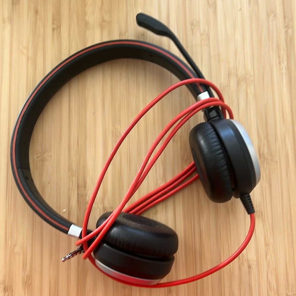 Jabra Headset with Mouthpiece
